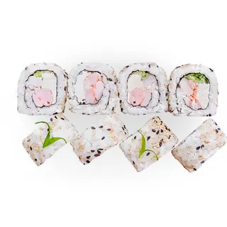 Каліфорнія з тигровою креветкою (230г)
