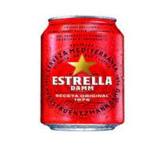 Cerveza Estrella Lata