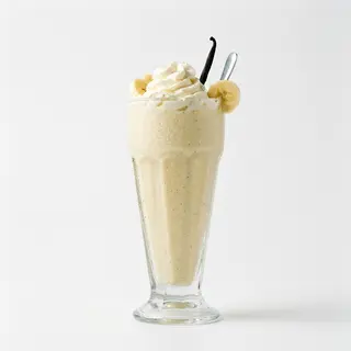Batido De Plátano Y Vainilla