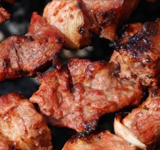 Spiedini di maiale e teriyaki