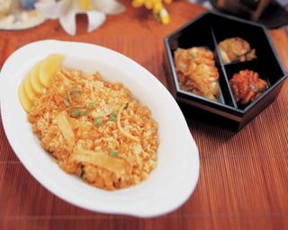 Riso saltato con Kimchi