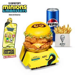Menu Minions Double Burger