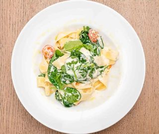 Pappardelle spinaci