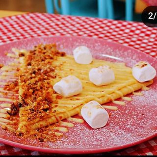 Crêpes Caramel aux Fruits secs 