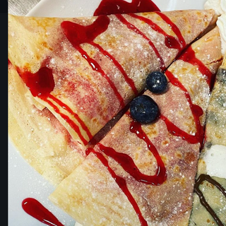 Crepe de Sirope de fresa