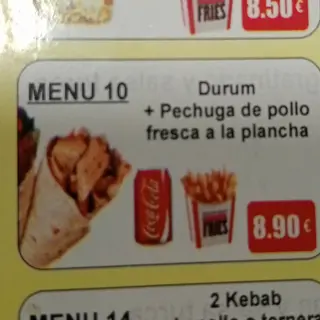 Menú 10