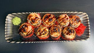 Ролл гриль с креветками панированными/ Roll grill cu creveți pane