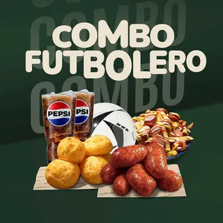 COMBO PARA 2 CON PEPSI ZERO