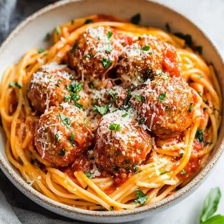 Spaghetti Meatballs