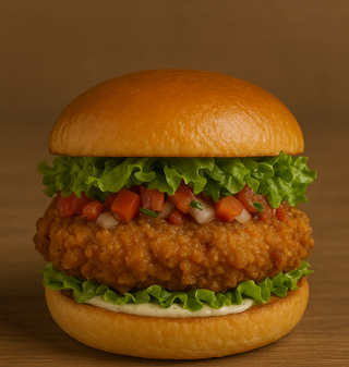 Hamburguesa chicken run