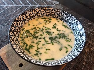 Ciorba de pui a la grec