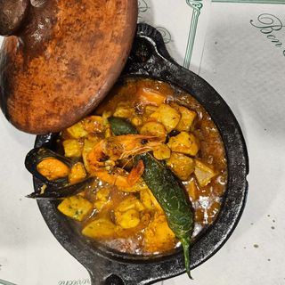 Tajine de marisco
