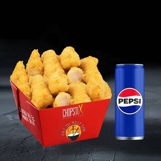 Pui crocant + Pepsi doza