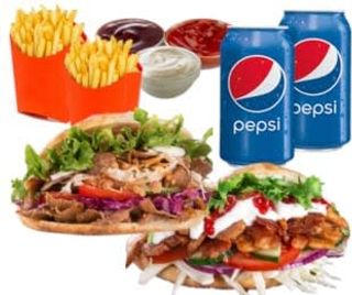 Menú Kebab (2 Personas)