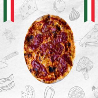 Salami Pizza 40 cm