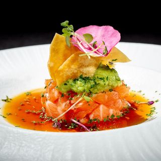 Tartare ponzu salmon