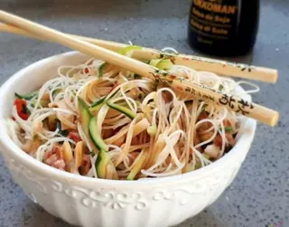 Spaghetti con frutti di mare alla piastra