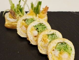 Tamago Ebi Tempura
