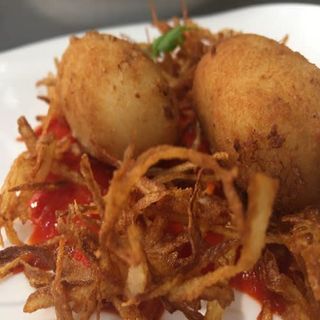 Croquetones artesanales de jamón