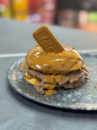 Hamburguesa Smash Lotus