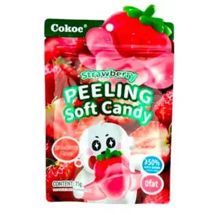 Cokoc Caramelle che si sbucciano Fragola 75gr