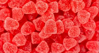 Raspberry drops 100g