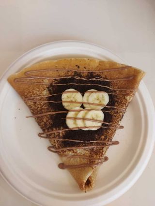 Clatita cu Nutela, banane şi Oreo