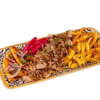 Shawarma de pollo con Biwaze