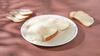 ღომი შებოლილი სულგუნით