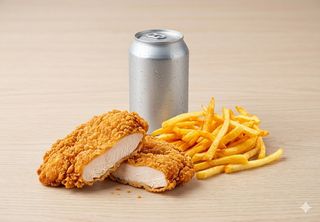 Combinado 2 Filetes De Pollo