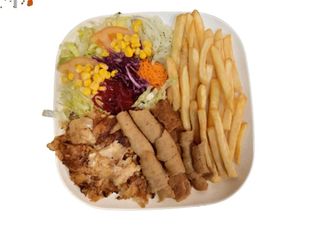 Plato Kebab Pollo o Ternera