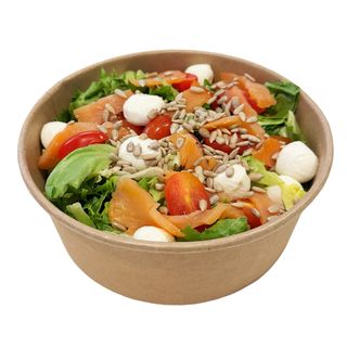 Sałatka z łososiem