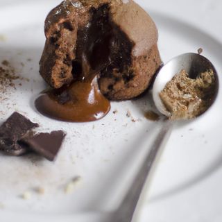 Tortino con cuore di cioccolato