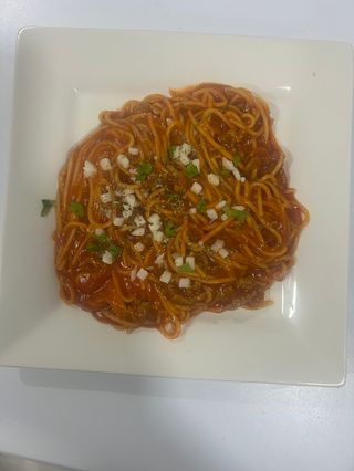 Spaghetti’s a la boloñesa 