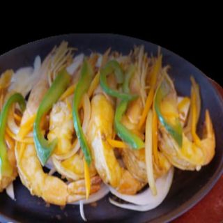 119.Langostinos Con Salsa Chino