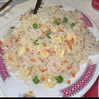 Arroz frito tres delicias