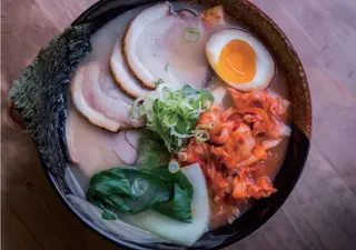 Ramen kimchi