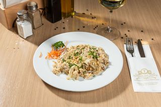 Creier cu ou și ceapă