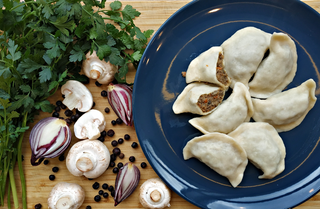 Pierogi z wątróbką 250g