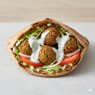 Pan De Pita Falafel