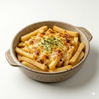 Patatas Con Queso Gratinado