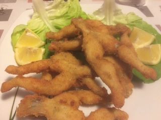 Cosce di rana fritte