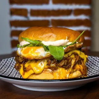 Porky Burger con Patatas