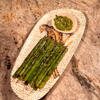 SPARANGHEL PE JAR CU CHIMICHURRI