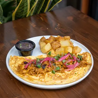 Omelette Cochinita pibil