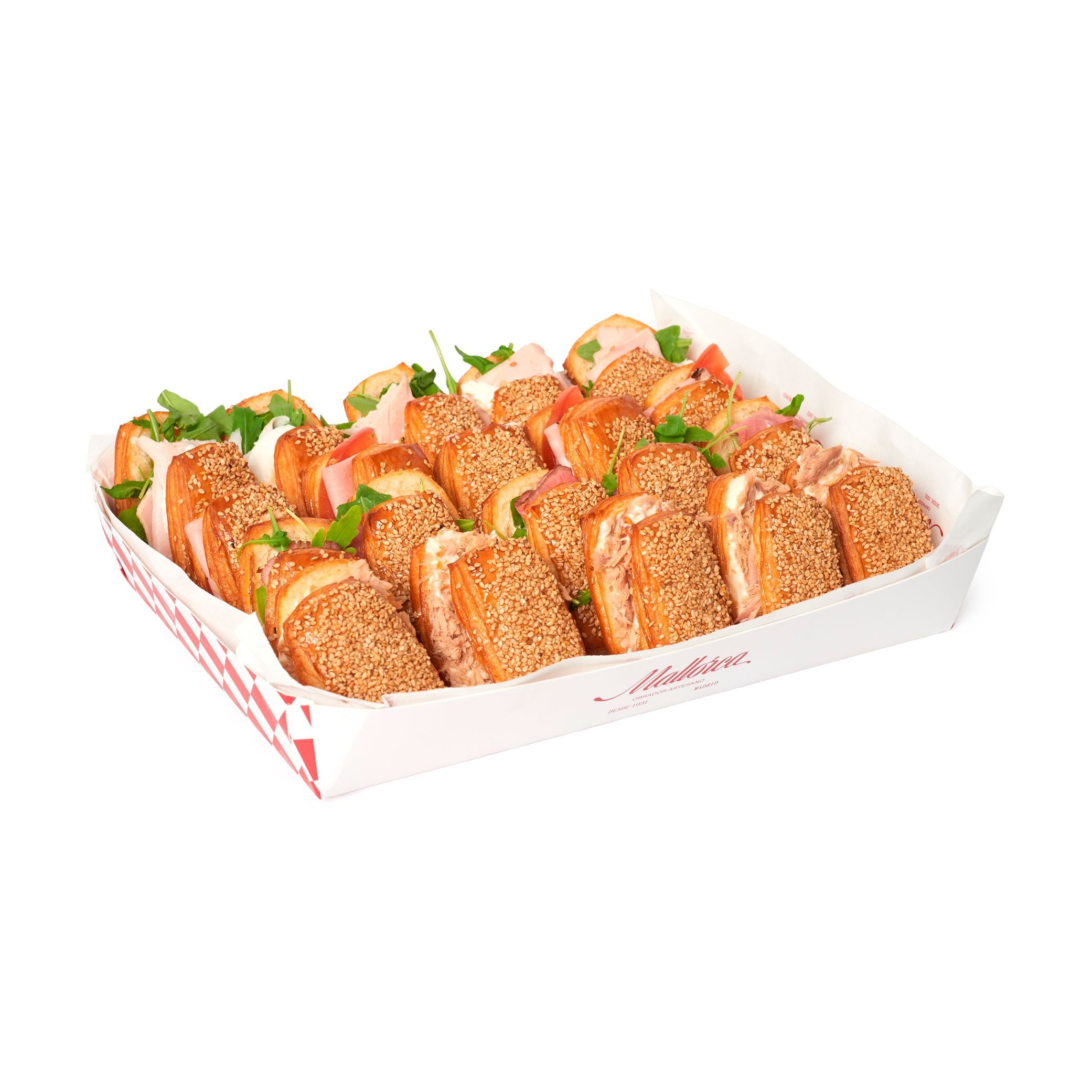 Sándwiches de hojaldre - 10 unidades