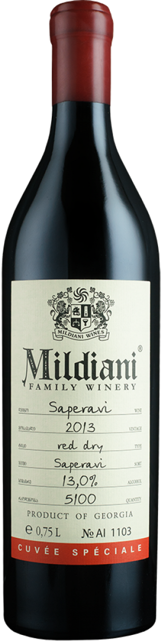 Saperavi special reserve -0.75  (Mildian)