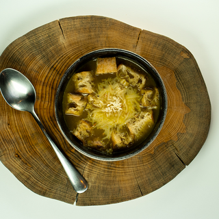 ფრანგული ხახვის სუპი