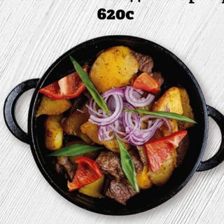 Филе телёнка с овощами 