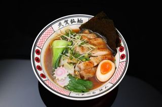 Ramen teriyaki chicken miso